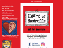 Tablet Screenshot of heartofnashville.net